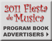 2011 Fiesta de Music Program Book Advertisers